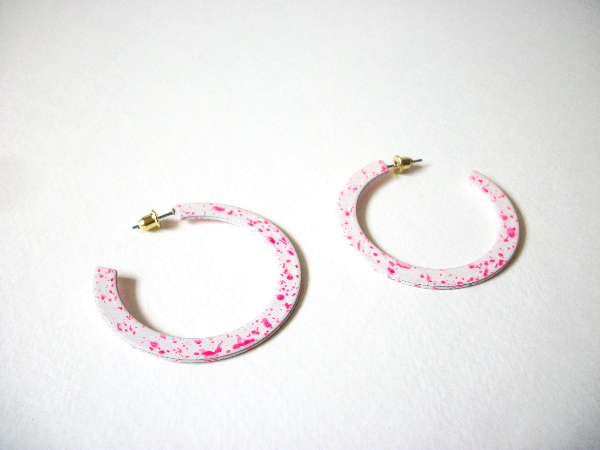 Retro Thinner Hoop Earrings 71220