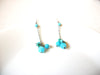 Retro Blue Dangle Earrings 101120