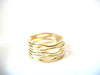 Retro Gold Toned Bangle Bracelet 101220