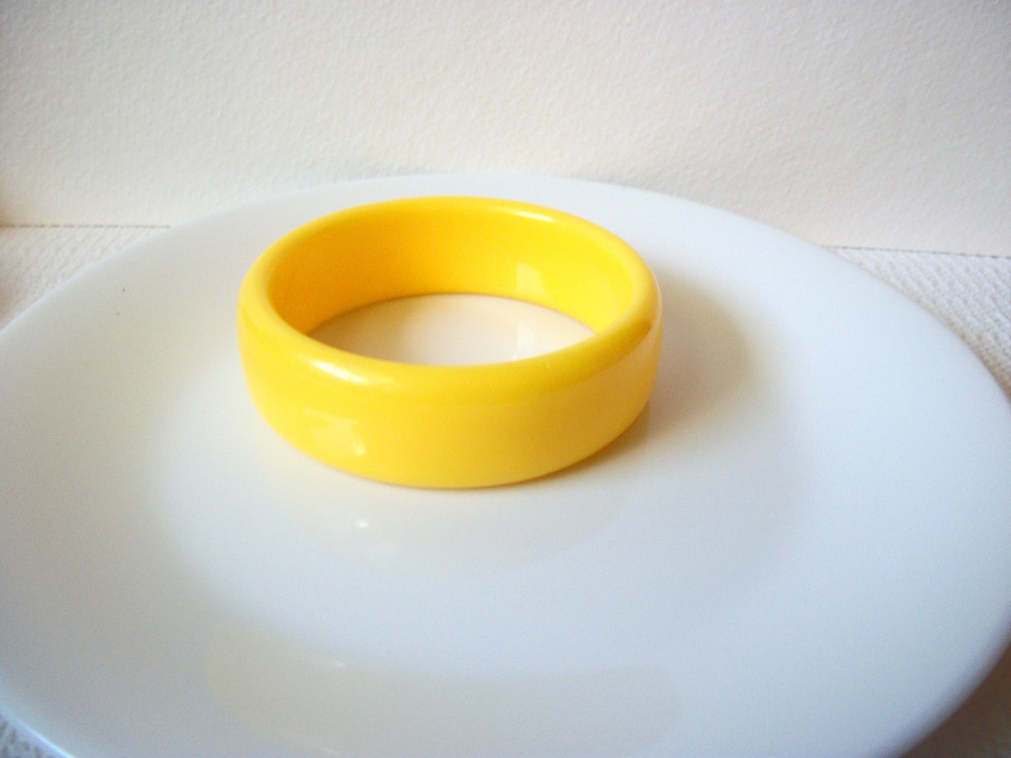 Retro Yellow Bangle Colorful Bracelet 101220