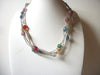 Vintage Glass Necklace 71320