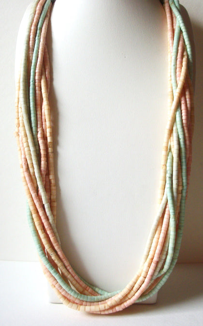 Bohemian Pastel Stone Necklace 71320