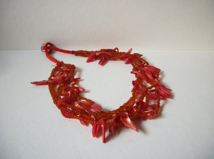 Vintage Shell Necklace 71320