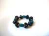 Retro Teal Green Blue Lucite Bracelet 101320