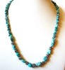 Vintage Turquoise Stone Necklace 101320
