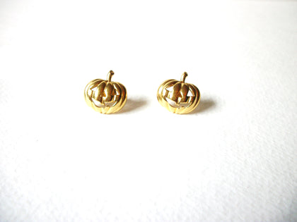 Vintage Pumpkin Earrings 71320