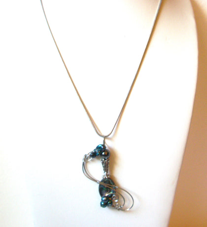 Retro Paua Abalone Necklace 101320
