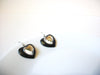 Vintage Lucite Heart Earrings 101320