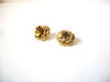 Vintage 1950s Rose Earrings 71420