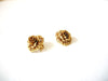 Vintage 1950s Rose Earrings 71420