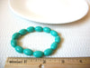 Retro Turquoise Blue Lucite Bracelet 101320