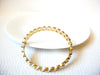 Vintage Gold Toned Bangle Bracelet 101420