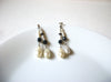 Vintage Glass Pearl Earrings 71420