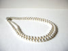 Vintage Glass Pearl Necklace 71420