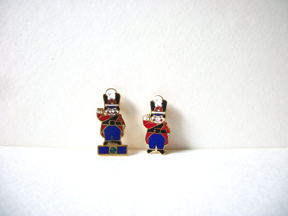 2X Vintage Cloisonne Soldiers Brooch 71420