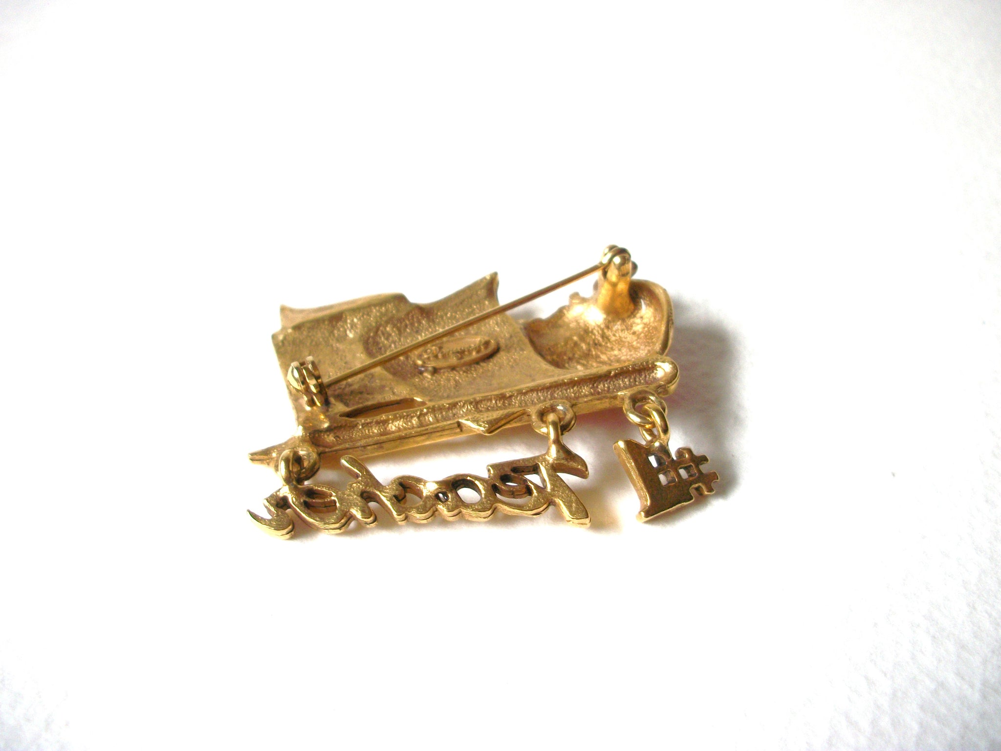 Vintage DANCRAFT Teachers Brooch 71420