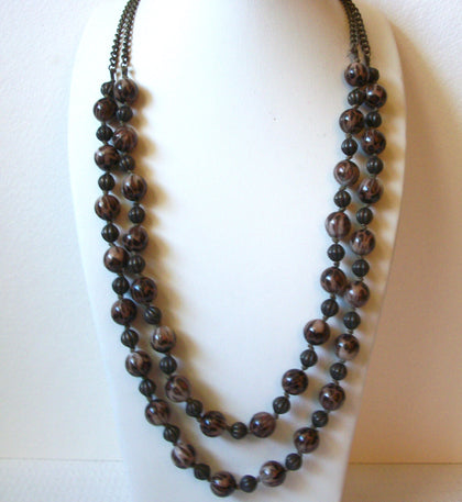 Vintage Animal Print Necklace 101420