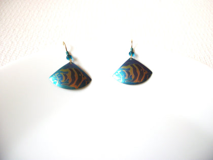 Vintage Cloisonne Fish Earrings 101520