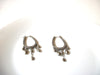 Bohemian Silver Toned Dangle Earrings 71520