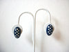 Vintage Blue White Polka Dot Earrings 101520