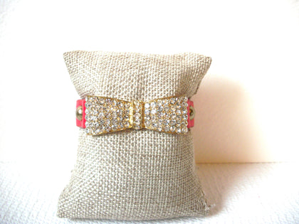 Retro Clear Rhinestones Bow Tie Bracelet 101520
