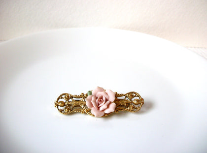Vintage Victorian Porcelain Brooch Pin 101520