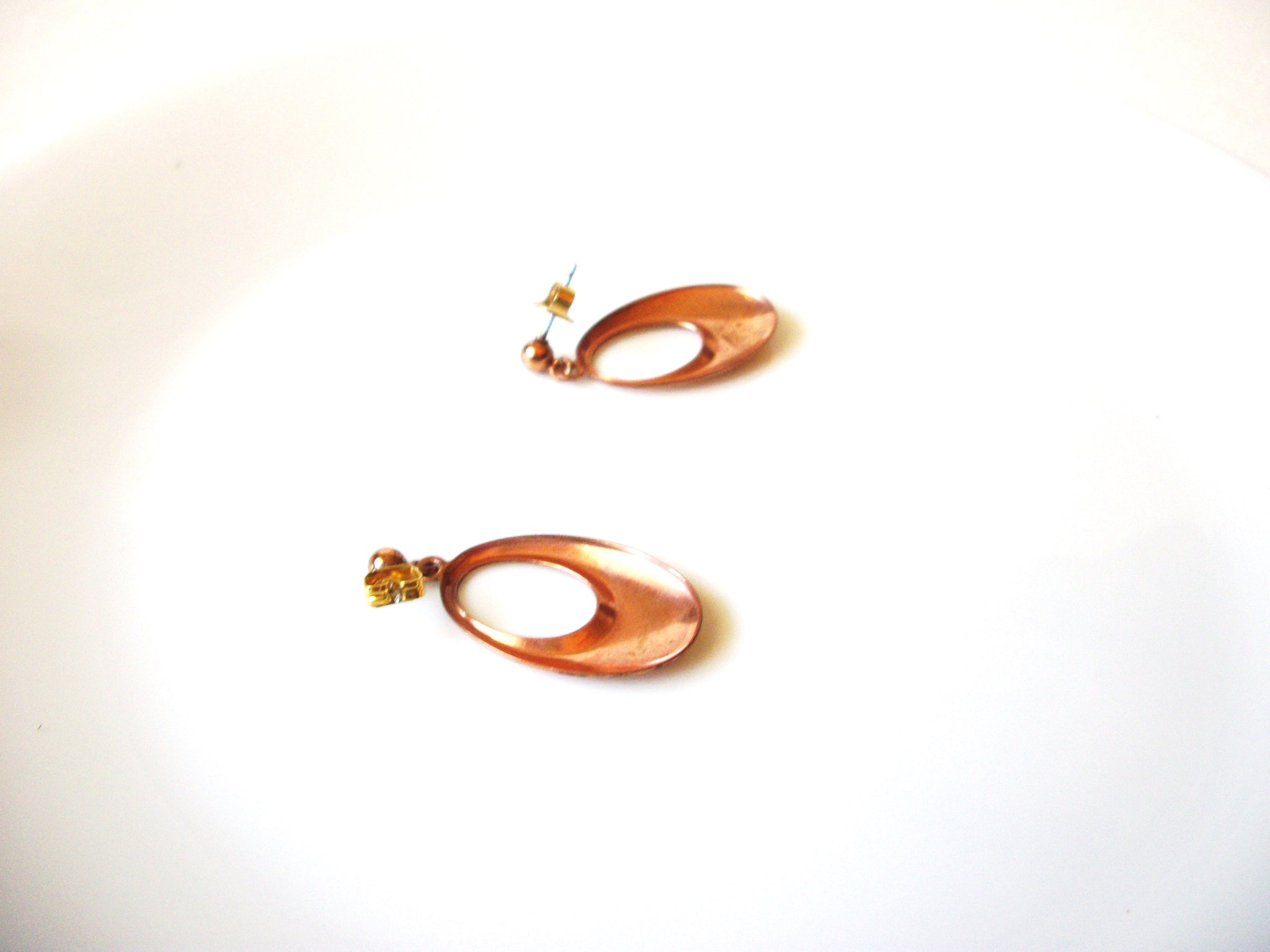 Retro Copper Dangle Earrings 71520