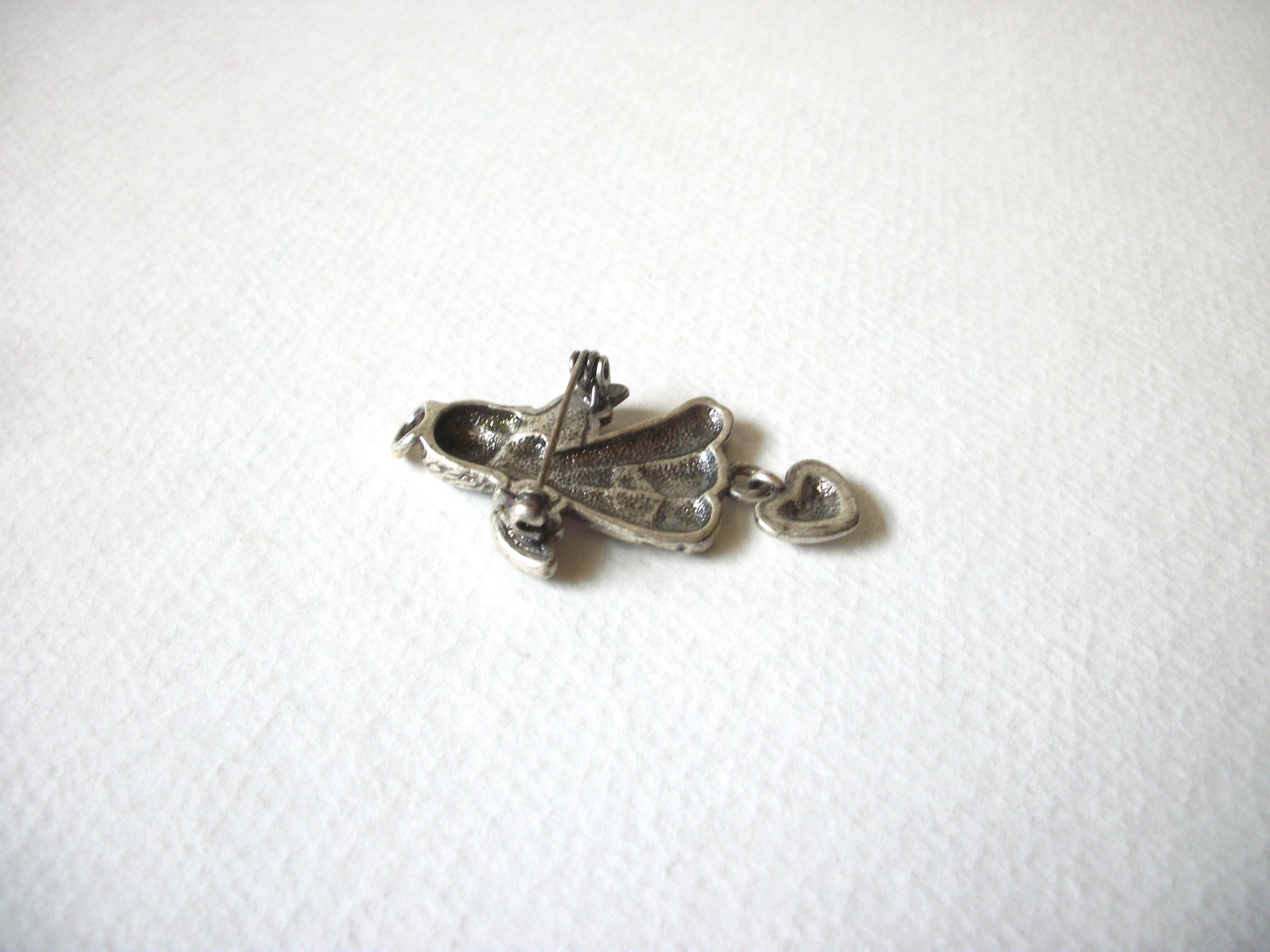 Vintage Pewter Angel Brooch 71520