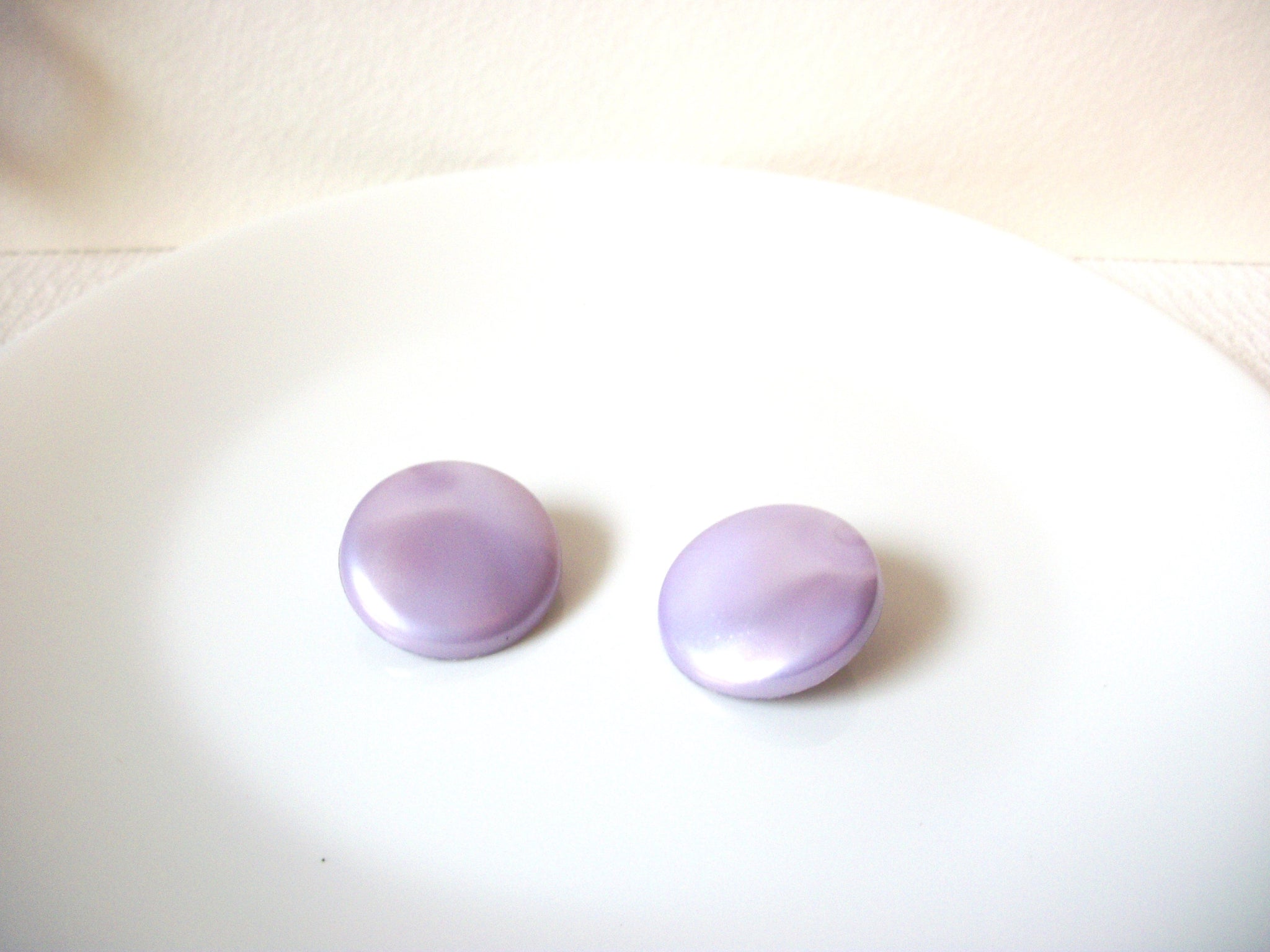 Vintage Lavender Earrings 101620