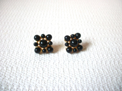 NAPIER Gold Black Earrings 101620