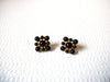 NAPIER Gold Black Earrings 101620