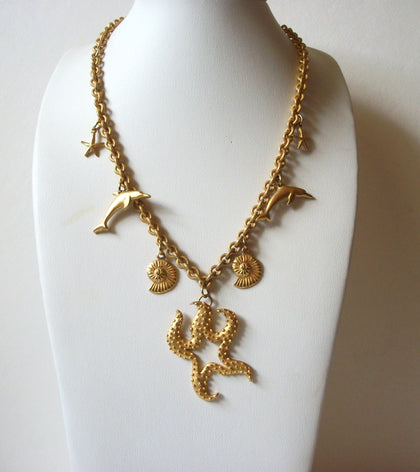 Vintage Sea Theme Necklace 71720