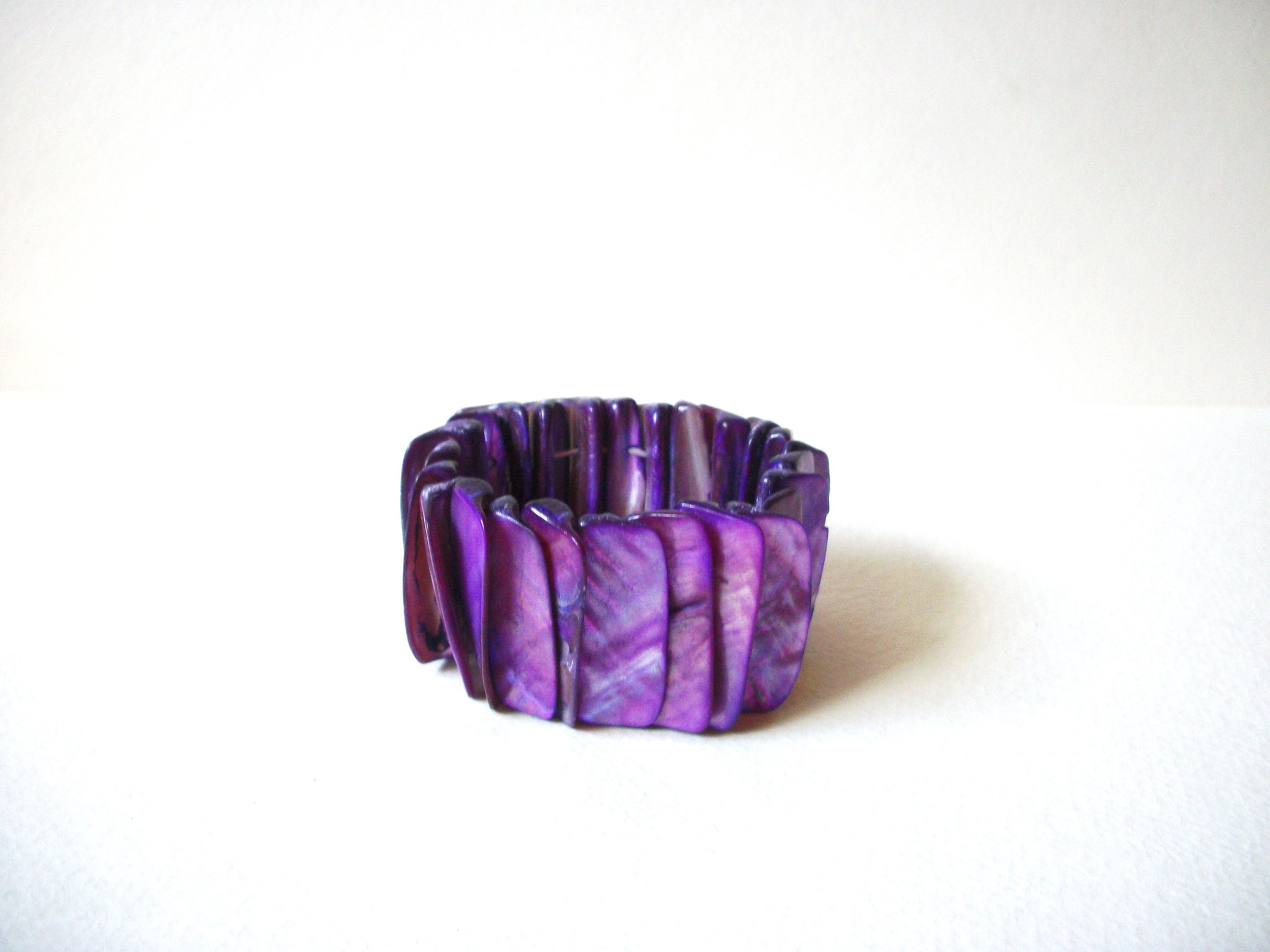 Bohemian Purple Shell Bracelet 71620