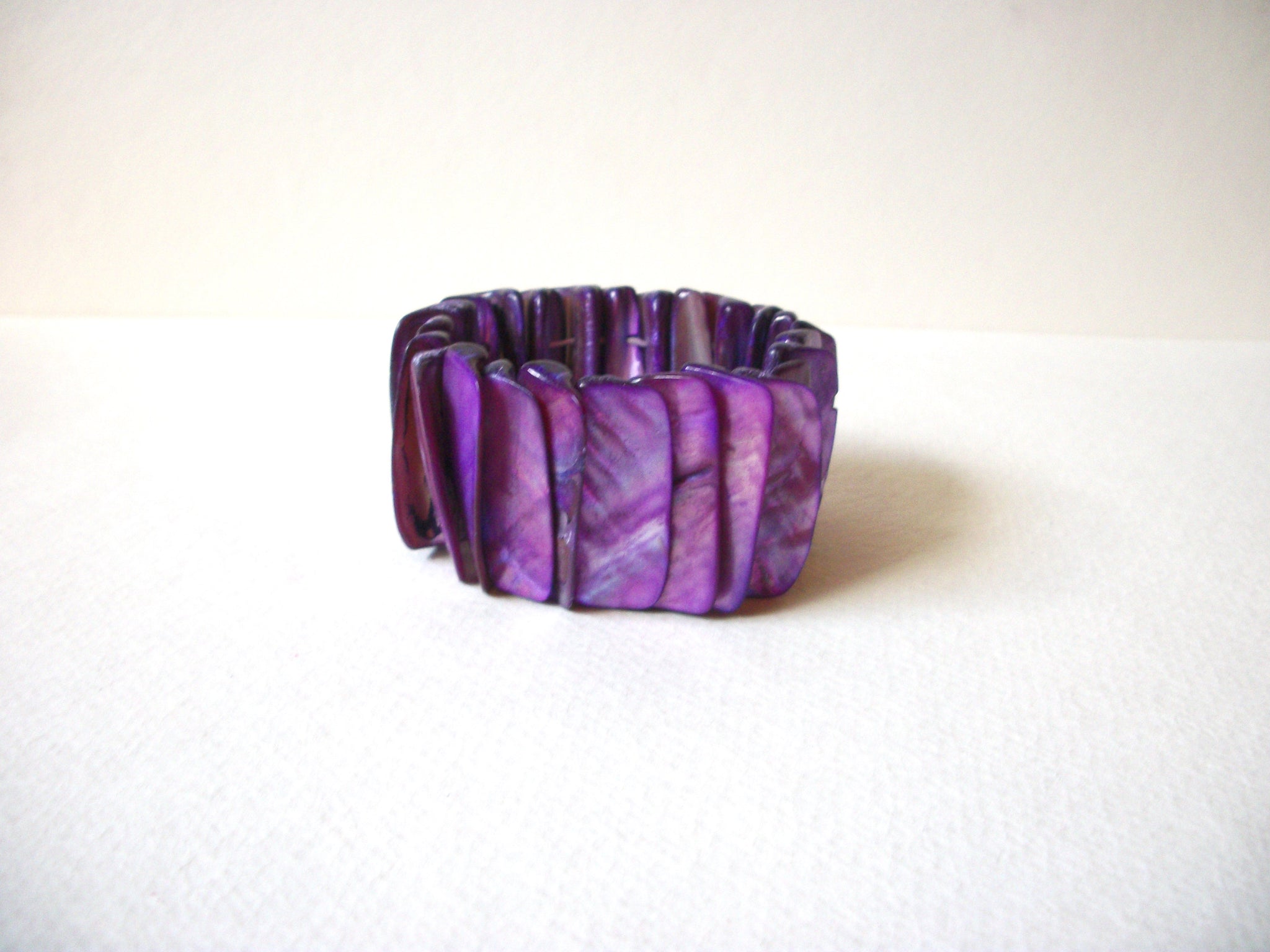 Bohemian Purple Shell Bracelet 71620