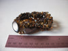 Bohemian Tigers Eye Wood Glass Bracelet 71620