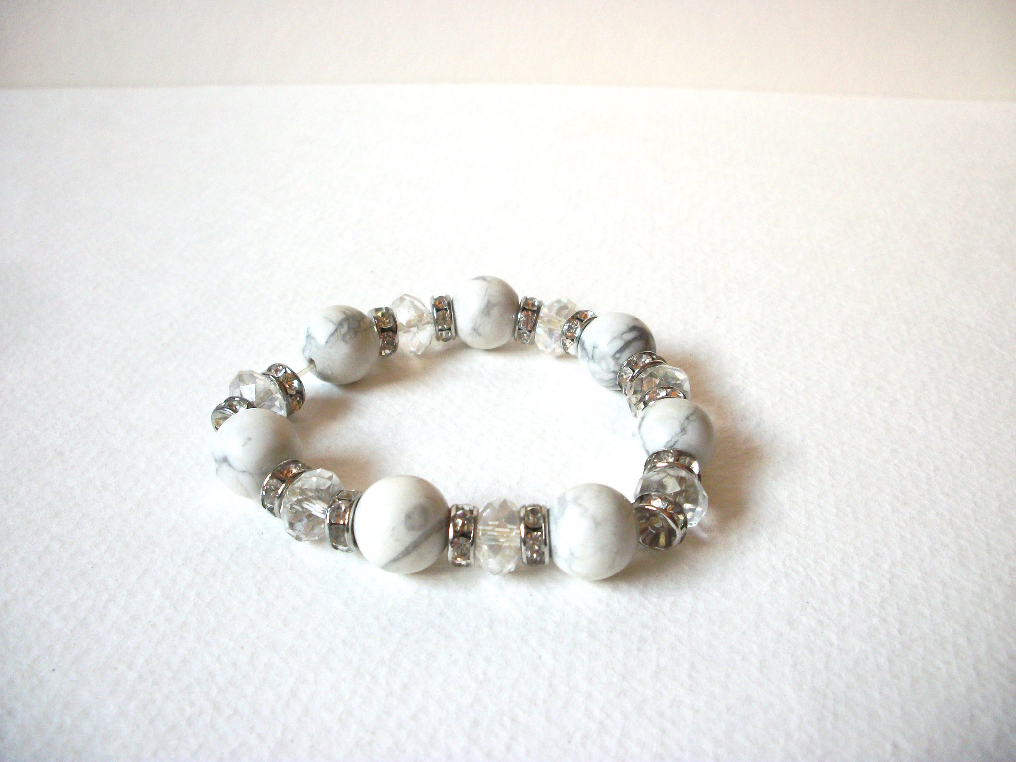 Bohemian Howlite Crystal Bracelet 71620