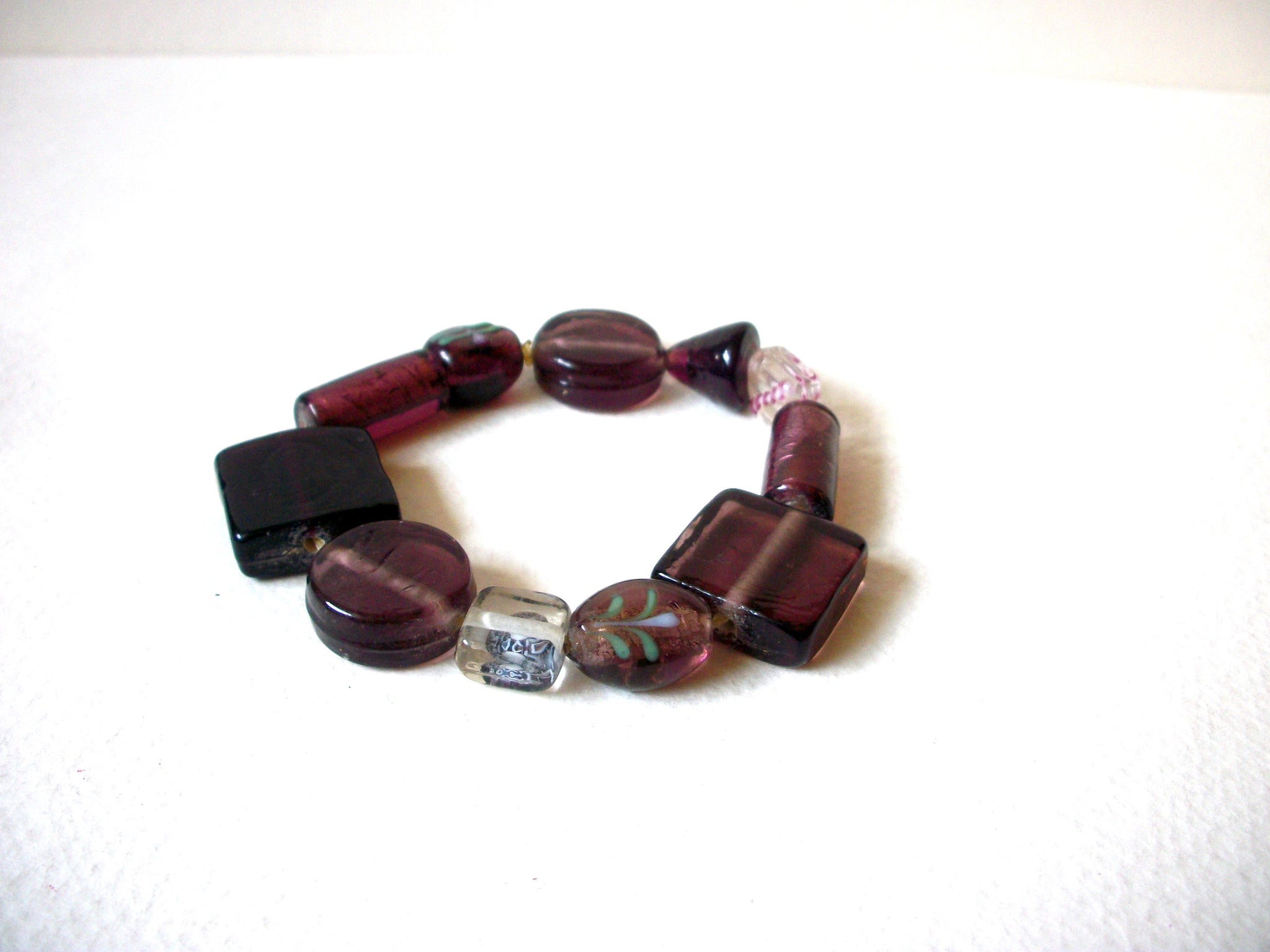 Bohemian Foil Glass Bracelet 71620