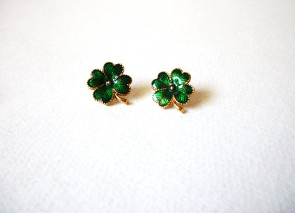 AVON Vintage Shamrock Earrings 71720