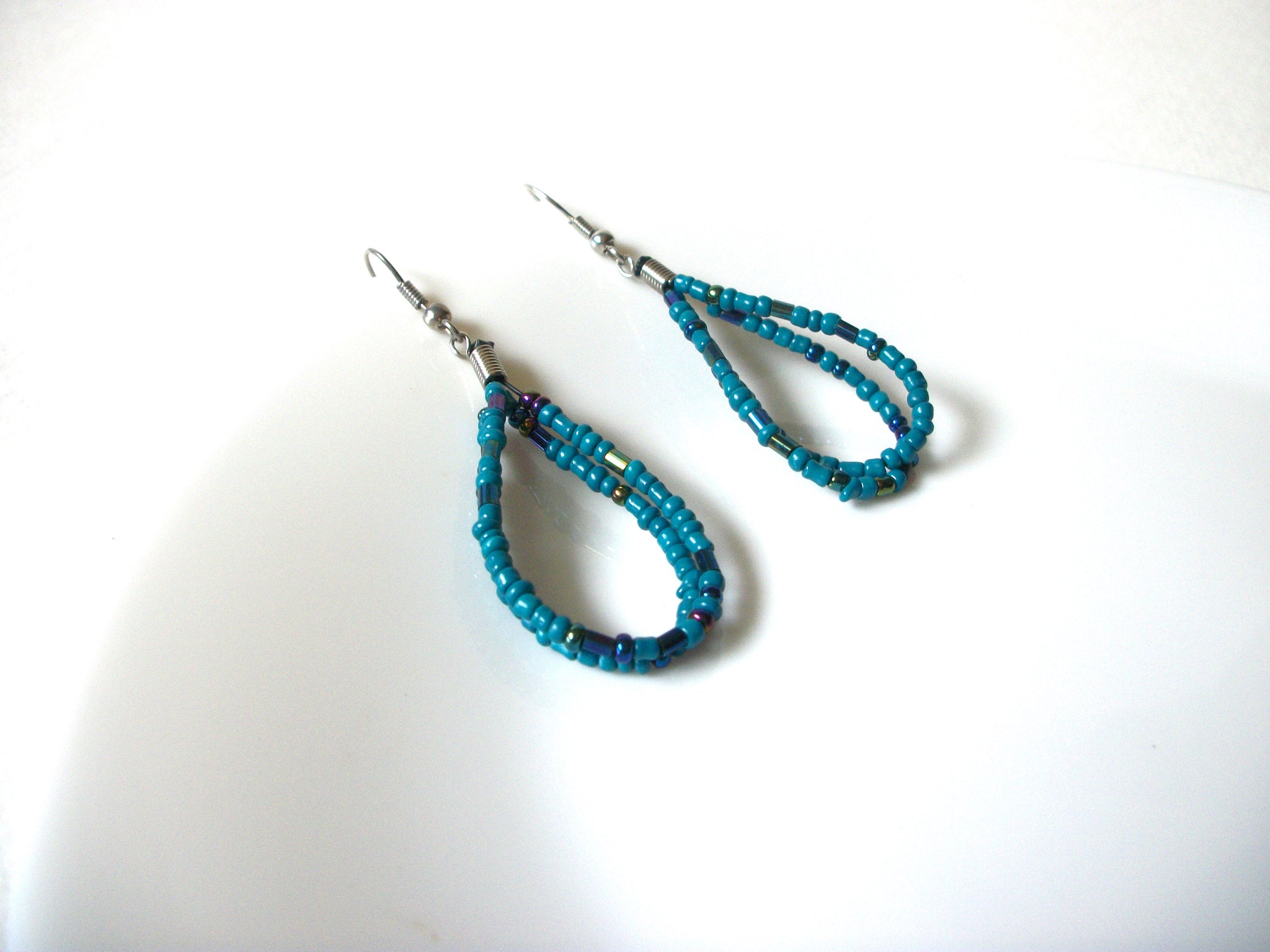 Retro Glass Beads Earrings 71720