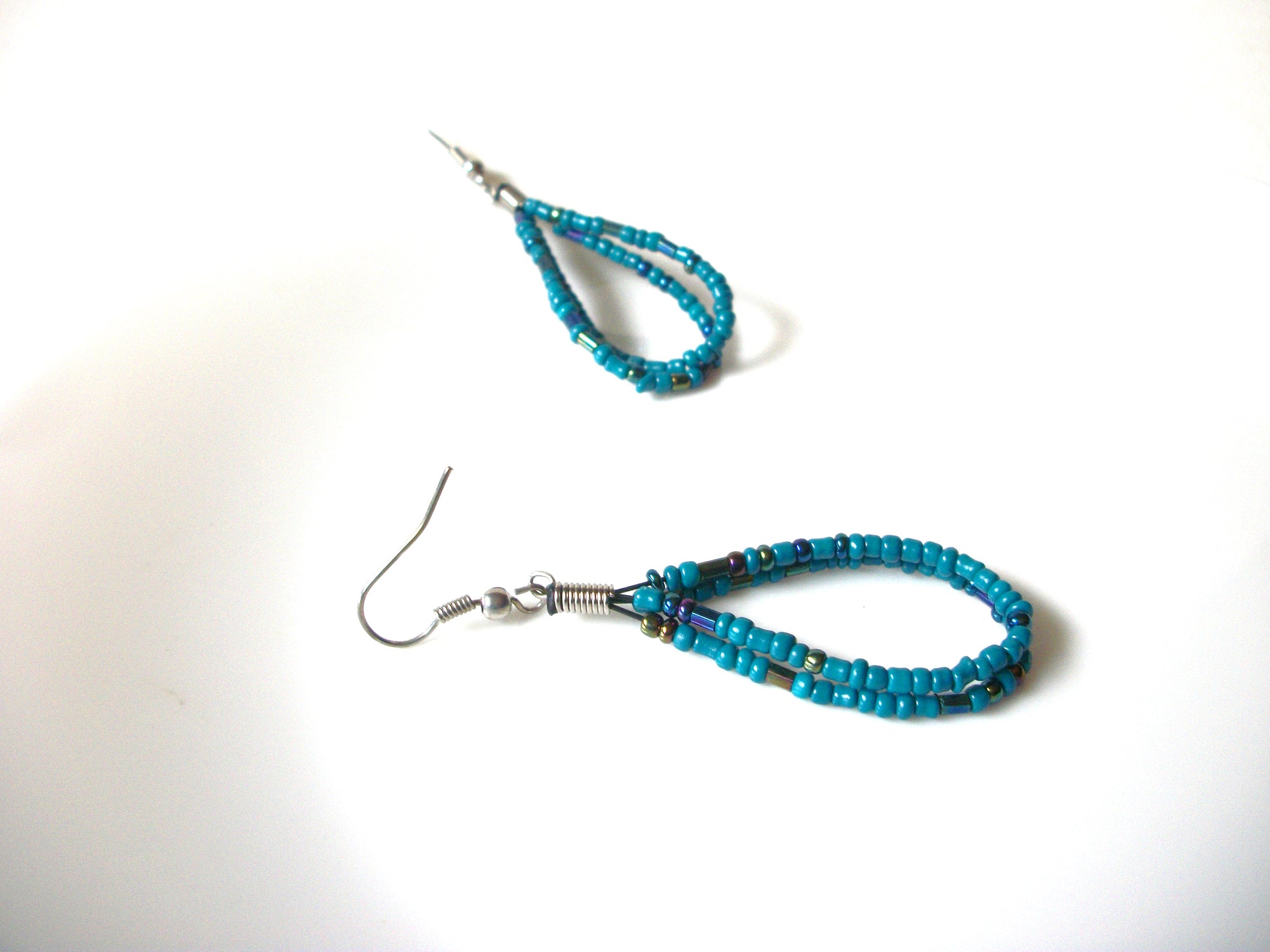 Retro Glass Beads Earrings 71720