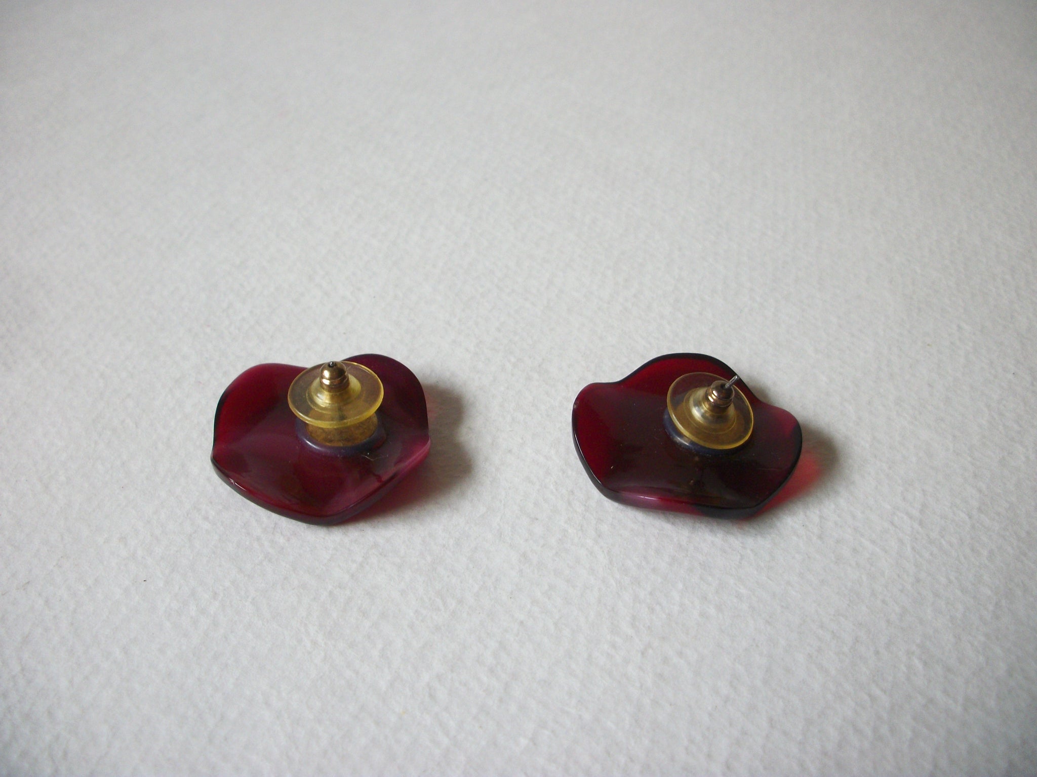 Vintage Lucite Earrings 71720