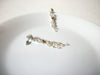 Vintage Faux Pearl Rhinestone Earrings 71720