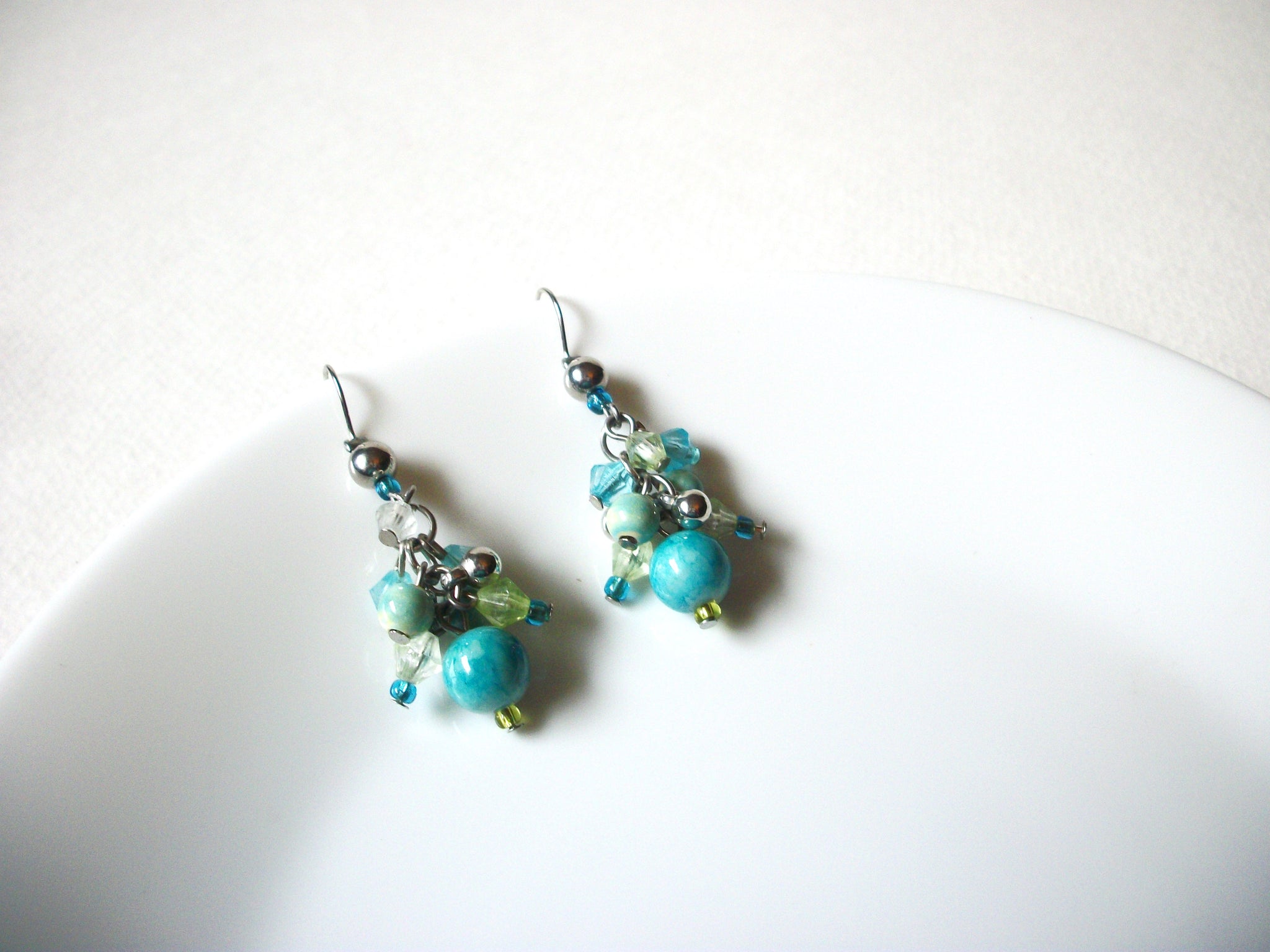 Bohemian Blue Dangle Earrings 71820