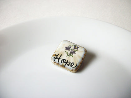 Vintage HOPE Brooch 71820