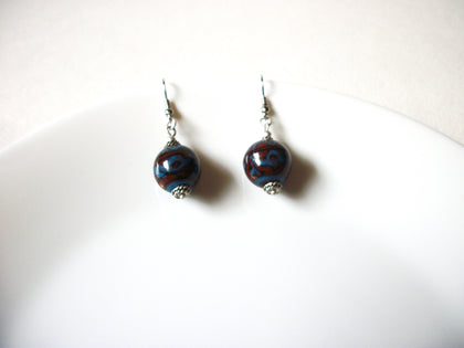 Bohemian Glass Dangle Earrings 71820