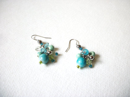 Bohemian Blue Dangle Earrings 71820