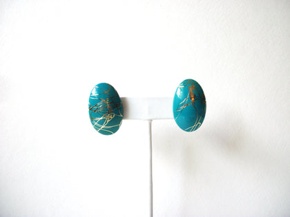 Retro Turquoise Earrings 71820