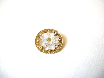 Vintage Lucite Floral Brooch 71820