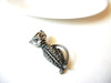 Vintage Cat Brooch 71820