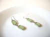 Retro Glass Dangle Earrings 71820